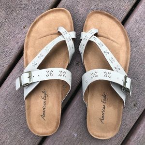 NWOT American Eagle Tan Sandals